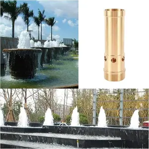 All-copper fountain nozzle, bubbling fountain head, water landscape fish pond circulating spray pool full set of accessories