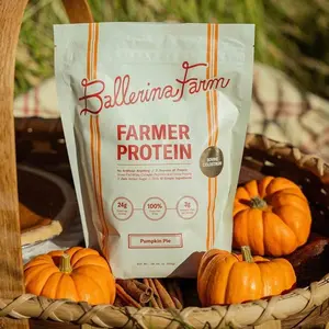 Pumpkin Pie Farmer Protein - Third Party Tested, 24g Protein, Colostrum, Collagen, Whey Protein