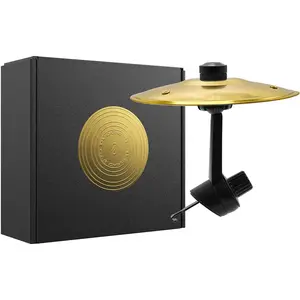 ®     Car Cymbal Air Vent Mini Drum Crash Cymbal For Car Vent (Gold)