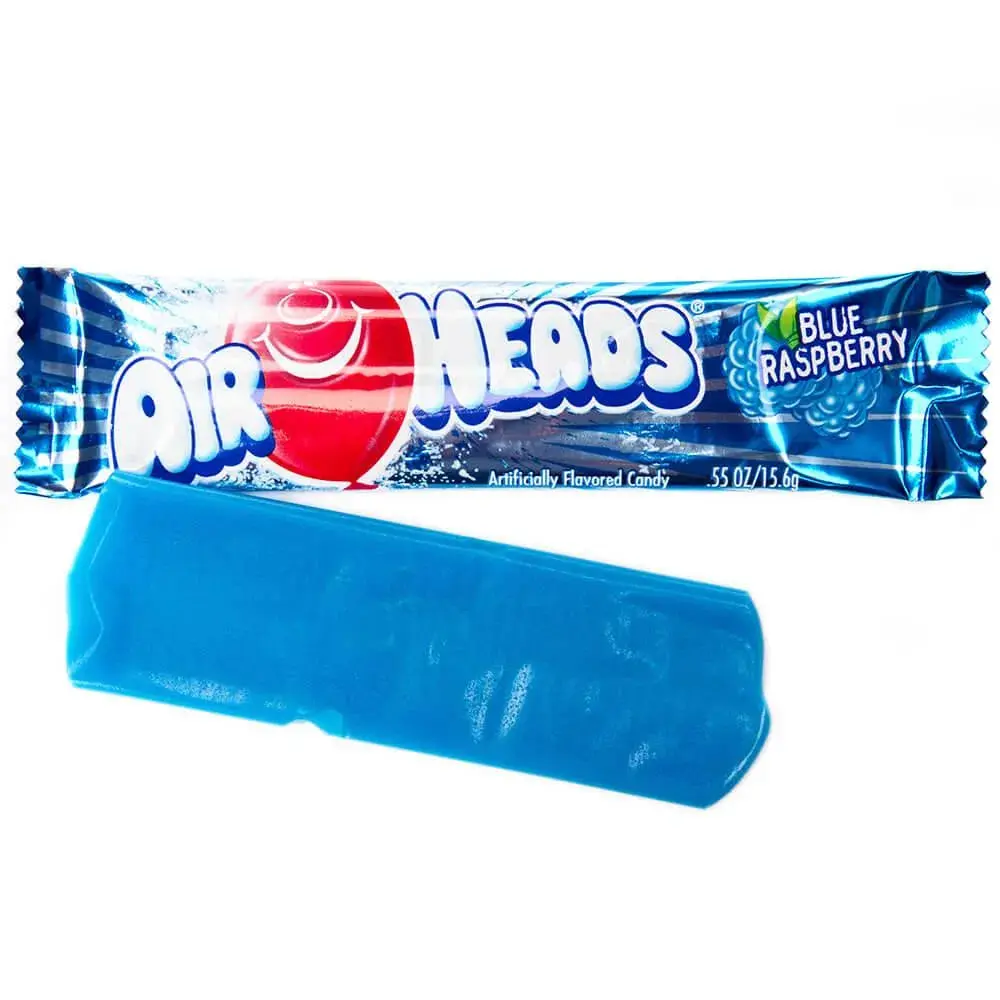 AirHeads Taffy Candy Bars - Blue Raspberry: 36-Piece Box AirHeads Taffy Candy Bars - Blue Raspberry: 36-Piece Box