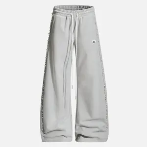 Aelfric Eden Barrel-Fit Sweatpants Mid Rise Baggy  Pearl Detail Soft Midweight Fabric Comfortable Vintage Street Women pants
