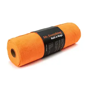 Autofiber: Mr. Everything : Roll-o-Rags] Premium Microfiber Towels on a Roll 16"x16"