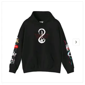 Time Reveals Fitness 10K TikTok Edition Hoodie with Unique Design and Logo on Sleeves