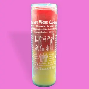 Candle Steady Work Job Trabajo Fijo long lasting 2 colors