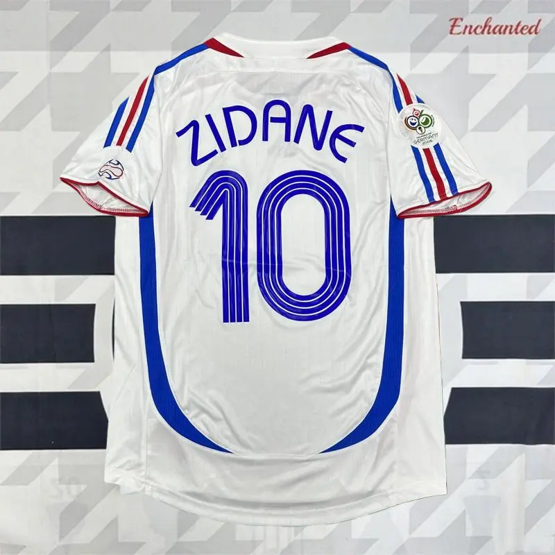 2006 France Zidane No.10 Home ShortSleeve Soccer Jersey 2006 France Zidane No.10 Home ShortSleeve Soccer Jersey