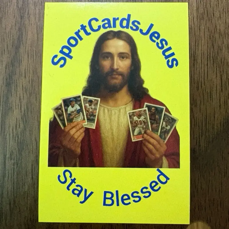 SportCardsJesus Inspirational Stay Blessed Decorative Sticker, Easy to Apply Simply Peel and Stick, for Personalizing Walls & Any Smooth Surface
