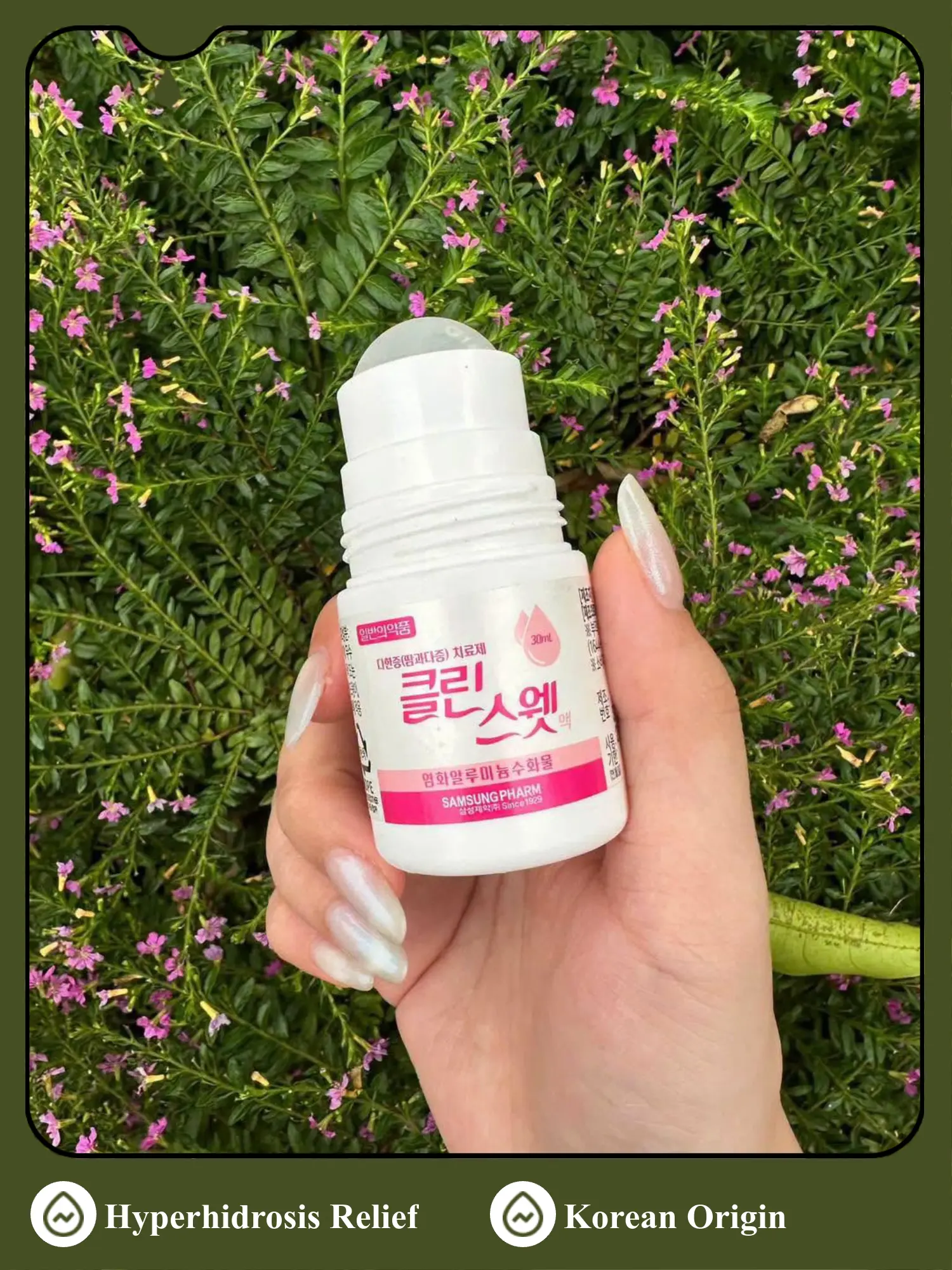 Deodorant Roll-On - Lăn nách Hàn Quốc 30ml