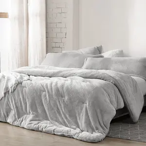 Coma Inducer Oversized Comforter Set - Me Sooo Comfy - Glacier Gray