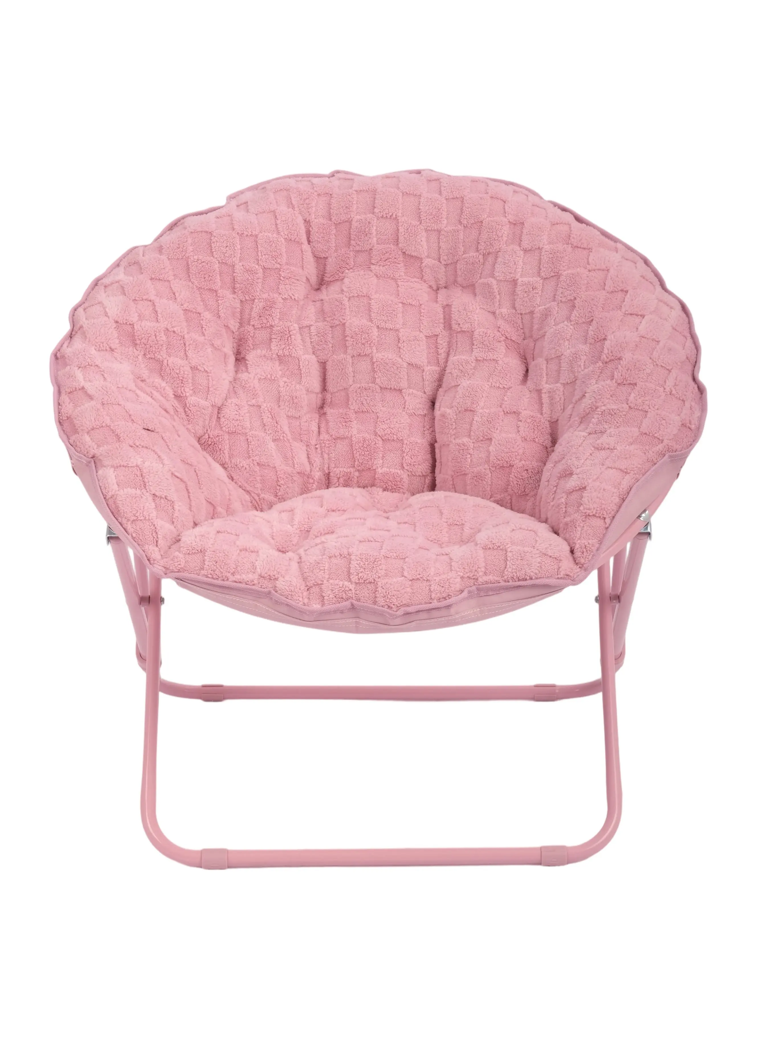 Mainstays Saucer Chair, Pink