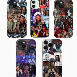 K-King Von Rapper Phone Case Singer Cover For iPhone 17 Air 16 15 14 13 12 11 Plus Pro Max Samsung Galaxy screen protector Shockproof Protection