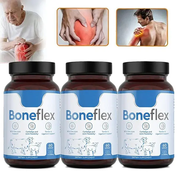 1-3 Pack Boneflex Capsules Premium Joint Support Supplement for Knee &Cartilage Health 1-3 Pack Boneflex Capsules Premium Joint Support Supplement for Knee &Cartilage Health