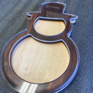 Snowman Platter Template