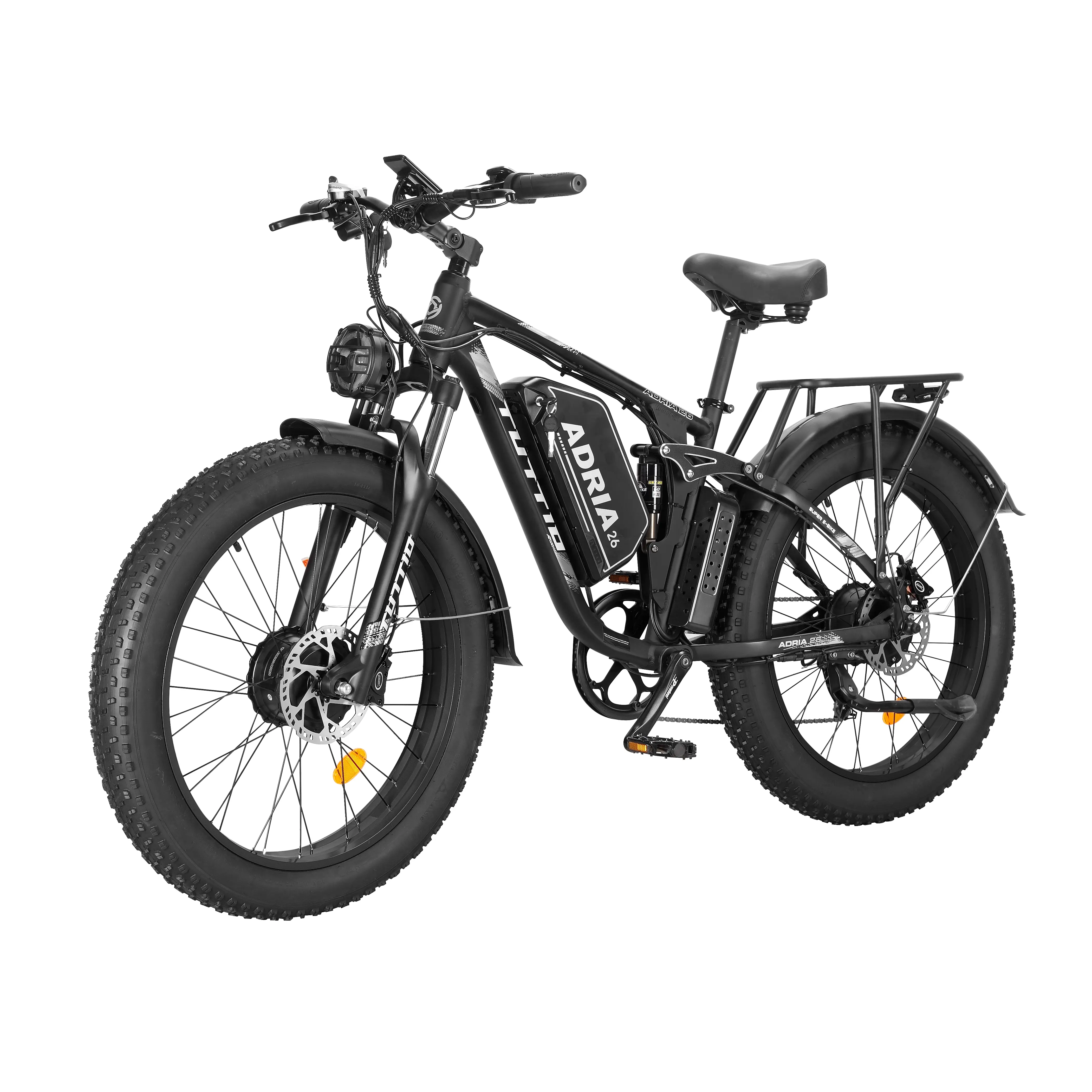 Tuttio Adria26 New Tuttio Ebike, 52V 5000W Dual Motor Electric Bike, Dual Motor Ebike for Sports & Outdoor Fitness, New Tutio Ebike