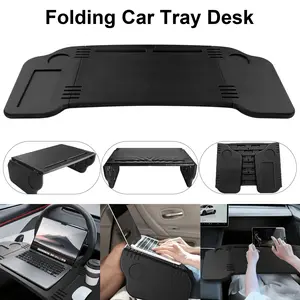 Foldable Car Laptop Table Tray, Portable Back Seat Dining Desk, Universal Travel Car Accessory for Laptop, Dining, Travel Remote Work, Camping and Road Trips #Summervibes