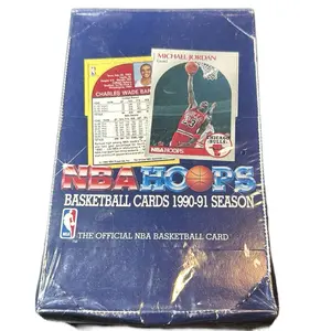NBA Hoops 1990-1991 series 1 basketball pack - single pack - 15 Cards