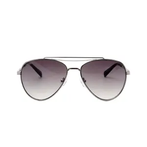 Palau - Metal Aviator Sunglasses - Silver & Gold