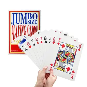 Oversized Playing Cards, 1 Set Creative Poker Cards, Interactive Game Props for Party Festival, Indoor Recreation Supplies