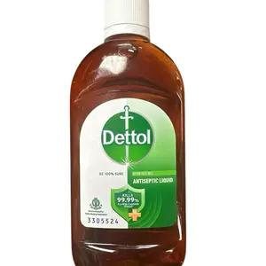 Dettol Antiseptic Disinfectant 100% Safe for Household Use - Effective Cleaning & Sanitizing Solution for Various Surfaces 125 ml