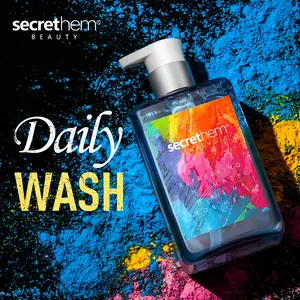 Secrethem Bath & Body Care Gentle Groin Wash for Men pH-Neutral Sensitive Skin Cleanser with Mint & Verbena Scent for Odor Control Lightweight Body Care men hygiene items
