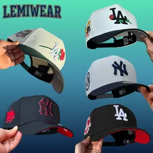 New Era Yankees Snapback Hat Adjustable Buckle Black Crown Raised Teal NY Embroidery Red Rose Side Patch High Quality Durable Unisex Streetwear Flat Bill Cap 1999 Anniversary 2026 Edition Premium Fan Gear Fast US Shipping