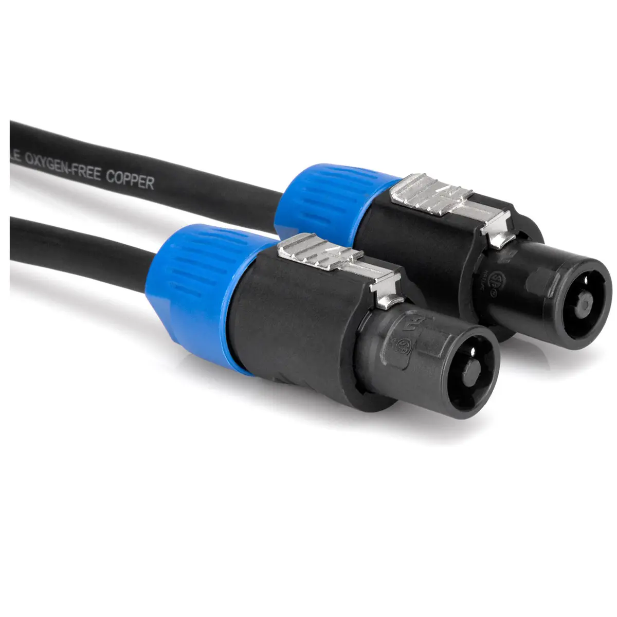 Hosa Technology 25' 14 AWG 2-Conductor Speakon-to-Speakon Durable Speaker Cable - Audio & Video Accessories for Secure Connection