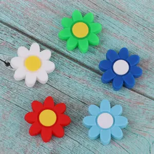 Flower Shape Tennis Rackets  Dampener Badminton