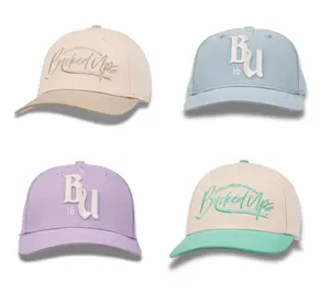 Bucked Up 5-Panel Baseball Hat - Rubberized BU Logo