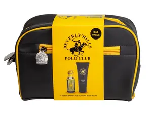 Beverly Hills Polo CLASSIC Club Dop Kit w/ 1oz EDT spray & 2.5oz Shower Gel