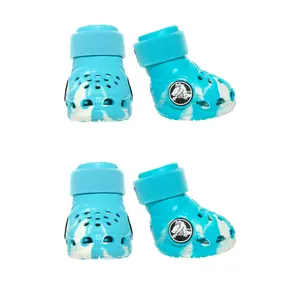 BarkBox - Crocs Dog Shoes - Each Box comes with 4 Crocs | EVA Foam with Adjustable Strap, Breathable, Glow-in-Dark BarkBox - Crocs Dog Shoes - Each Box comes with 4 Crocs | EVA Foam with Adjustable Strap, Breathable, Glow-in-Dark