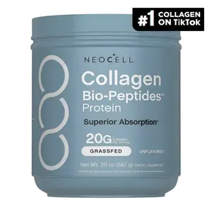 Summer Wins NeoCell Collagen Peptides Powder 20oz - Grassfed Protein Supplement - Advanced with 18 Essential Amino Acids-CE Dietary Edible Edible