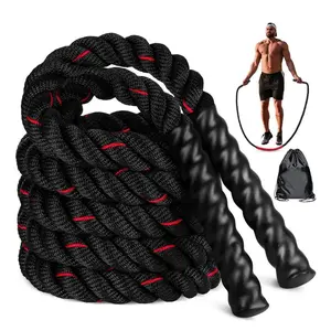 Weighted Jump Rope for Men and Women, Adult Heavy Skipping Rope, Jumprope for Fitness,Workout Equipment, Fitness Equipment, Training Equipment for Home Gym Exercise,Improve Strength and Building Muscle，Christmas, New Year