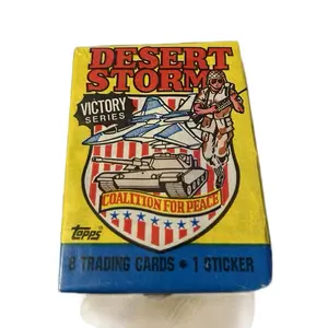 Desert Storm Single Sealed Pack. This pack will be shipped sealed to you after purchase.