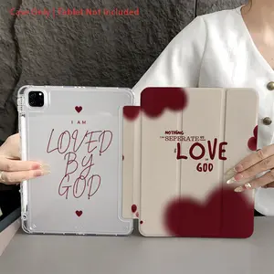 A Tablet Cases with Pen Holder,compatible with iPad 10.9/10.2/ Air 5th/Pro11/10th/9.7/Air 2/iPad7/8/iPad Air 4/5/iPad Pro 11/10.9-inch 2022 Smart Case/iPad Air 13(M3 2025)/iPad Air 11(M3 2025)/iPad 11, Auto Sleep/Wake Function/Tablet Cover