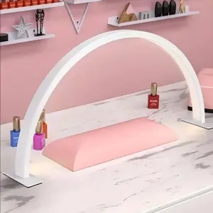 Half Moon Nail Lamp USB Plug-In LED Light, Perfect for Eyelash Tattoo Crafts Reading Spa Beauty Experience Enhancement Desk Lamp