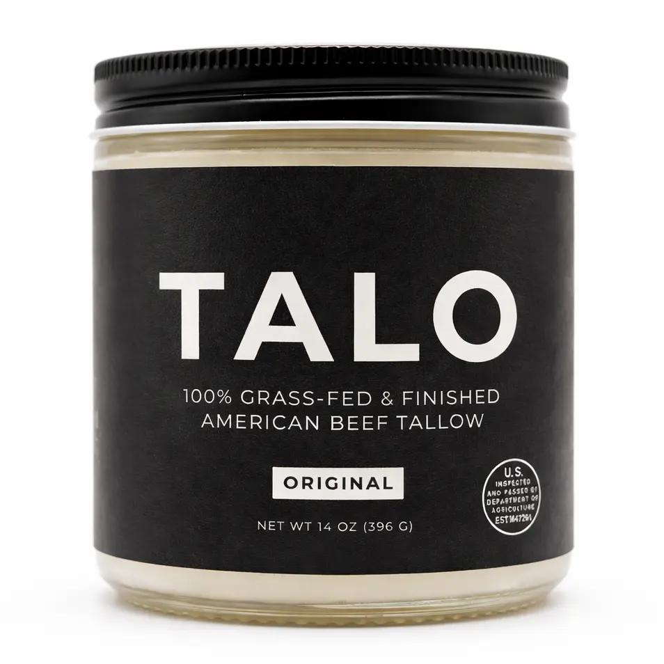 100% Grass-Fed & Finished American Beef Tallow