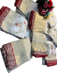Khadi Silk Saree - Classic & Elegant Design for Special Occasions Soft Khadi Silk Material Comfortable and Versatile Traditional Attire