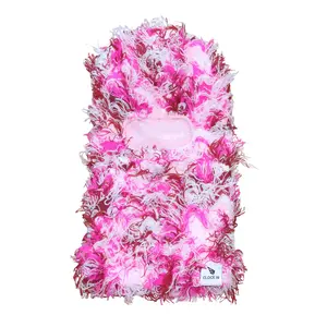 PREMIUM DISTRESSED BALACLAVA SHIESTY MASK - PINK