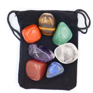 Natural stone crystal seven chakra set of 7pcs Natural stone crystal seven chakra set of 7pcs
