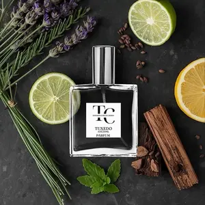 Tuxedo Parfum - Bergamot & Pepper Scent with Sichuan Pepper Lavender Geranium & Patchouli for A Long Lasting Woody Base