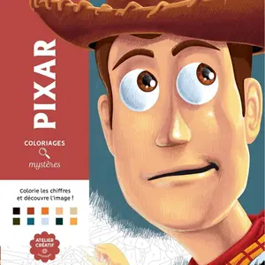#30 - Color by Numbers Coloring Book for Children and Adults - Woody Cover Number, Soft Cover, Regular Edition, Fun and Engaging Activity Adult Artistic Expression Characters Fine Motor Skills