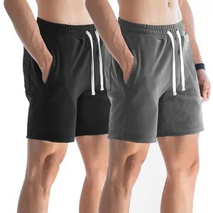 Pioneer Camp Sweat Shorts for Men 5 Inch Inseam Shorts Athletic Gym Workout Casual Cotton Shorts for Running Pajama Lounge