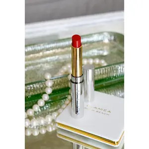 The Skinny Satin Lipstick SPF 30 - A Vegan, Vitamin Rich, Ultra Creamy lipstick that glides on velvety smooth.