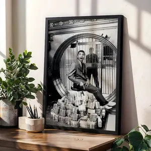 Muhammad Ali Poster Print , Black and White Wall Art, Vintage Sport Poster, Vintage Boxing Poster, Vintage Boxing Wall Art, Mancave Decor Decoration Gifts