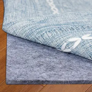Large Area Rug Cushioned Pad, 8x10 Ft Thick Felt Pad for Floors, Keeps Rug in Place Soft