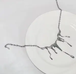 L.J. Liquid Silver Chain