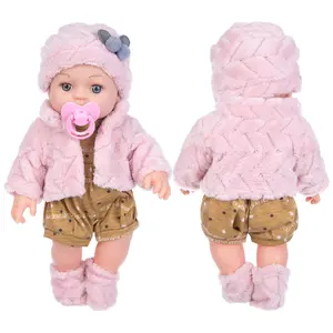 12-inch Reborn Baby Doll with Matching Outfit, Halloween/Thanksgiving/Christmas Gift