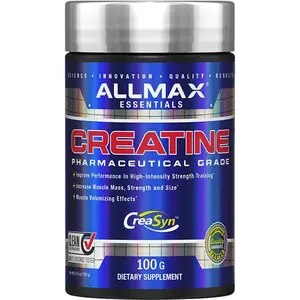 ALLMAX Essentials Creatine Monohydrate Powder - Pharmaceutical Grade CreaSyn for Enhanced Workout Performance & Muscle Mass Gain - Healthcare Creatine Monohydrate with HMB Powder Supplement Fitness Dietary Edible Protein