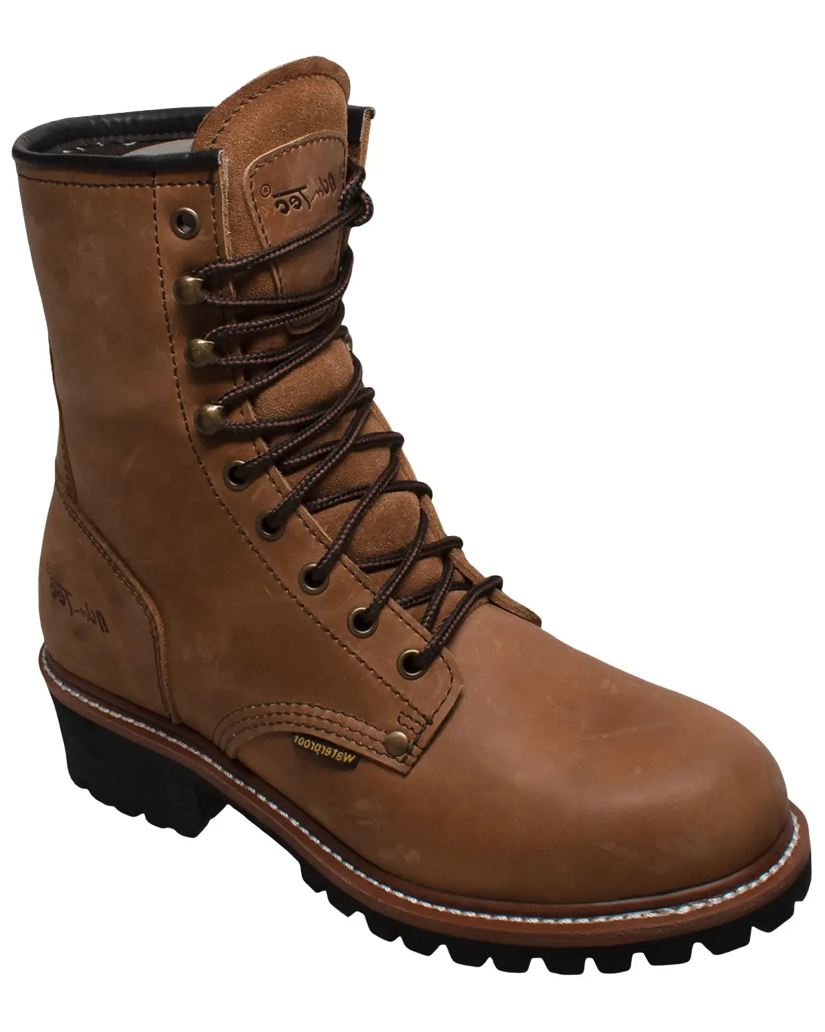 Adtec Men's Ad Tec Men'S 9" Waterproof Logger Work Boot Soft Toe - 1427Wp