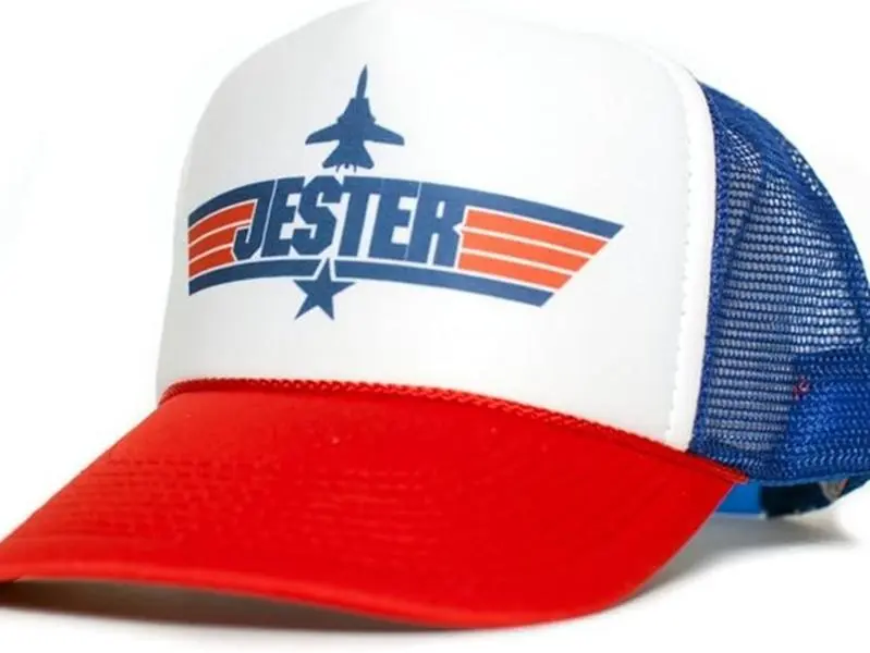 Jester Unisex-Adult Trucker Cap Hat -One-Size Multi (Red/White/Royal)