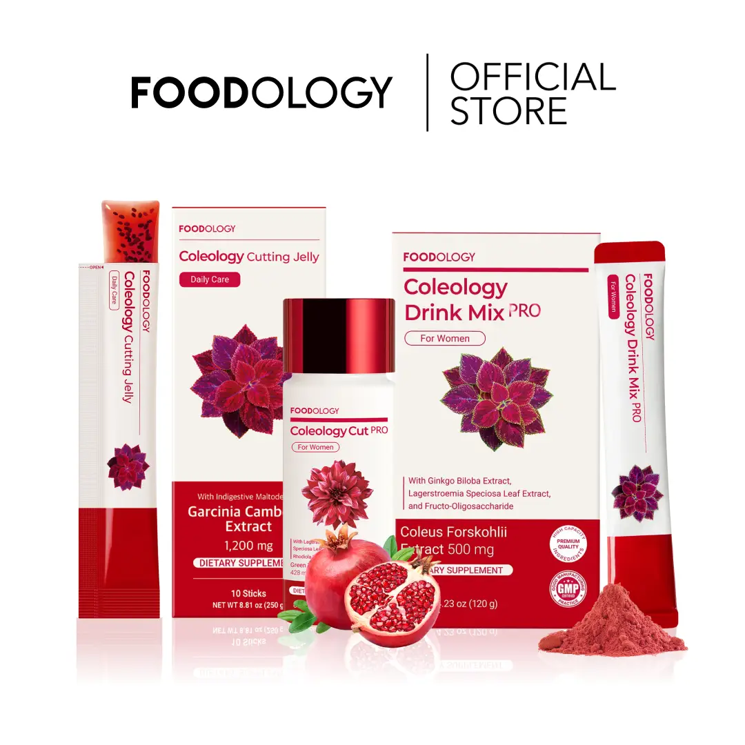 [FOODOLOGY] Red Line Bundle Coleology Drink Mix & Coleology Cut & Cutting Jelly